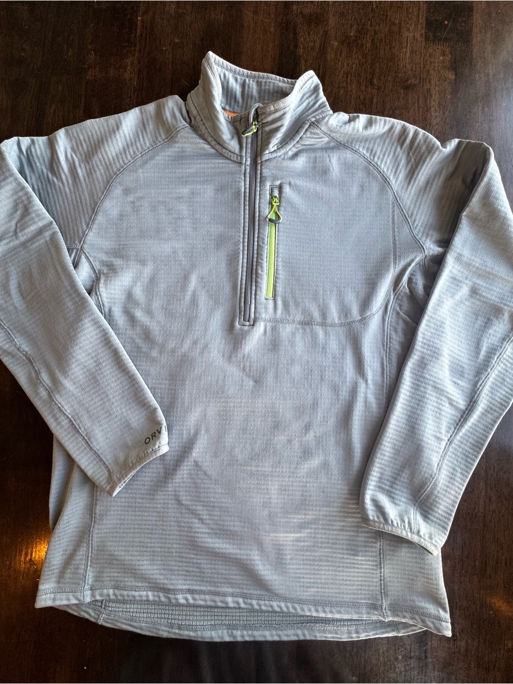 Orvis Men's Horseshoe Hills Fleece 1/4-Zip Pullover - medium excellent